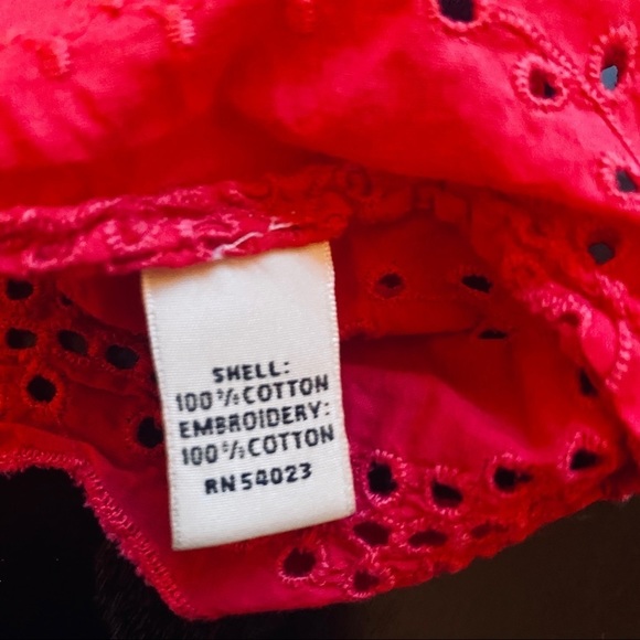 Banana Republic Scallop Hem Peasant Top, Petite XS - Picture 4 of 4